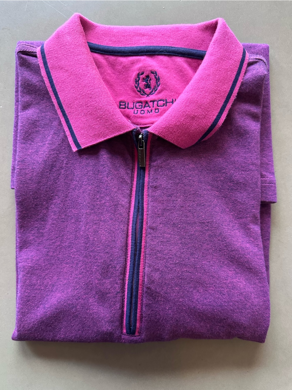 Bugatchi Purple Polo